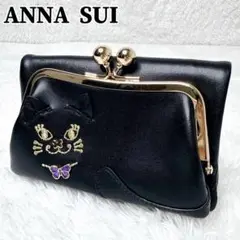 ANNA SUI アナスイ スタースタッズ がま口小銭入れ 二つ折り財布 ANNA SUI アナスイ スタースタッズ がま口小銭入れ 二つ折り財布
