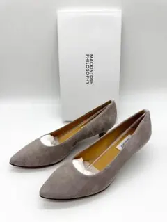 新品 マッキントッシュ ポインテッドトゥ パンプス 24cm