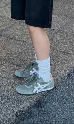 Onitsuka Tiger シューズ グリーン/ホワイト 24.5