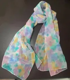 スカーフ　長方形　レトロ