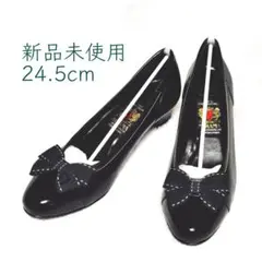 【新品未使用】ミハマ　パンプス　ブラック　24 cm 2025年最新】ミハマ 靴 24の人気アイテム - メルカリ