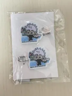 呪術廻戦 サンリオ ヘアクリップ 五条悟 シナモロール