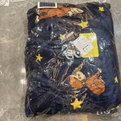 おさるのジョージ ブランケット ネイビー