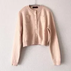 CABaN コットンカシミヤ クルーネックカーディガンのサムネイル