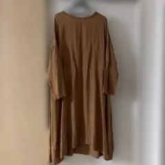OMEKASIリネンワンピース