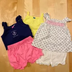 【まとめ売り】カーターズ　女の子　5点セット　9ヶ月　70