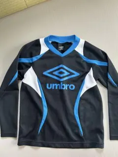 UMBRO アンブロ 長袖 プラクティスシャツ ブラック ブルー