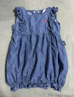 POLO Baby デニムロンパース 80センチ
