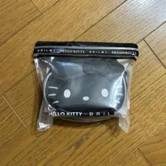 HELLO KITTY x BRILMY ミニコスメポーチ ブラック