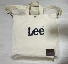 Lee ショルダーバッグ アイボリー キャンバスのサムネイル