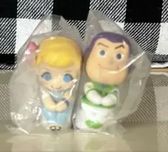 ディズニー カプセルトイ フィギュア 2種セット