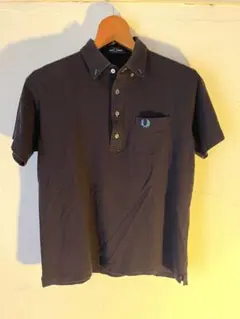 FRED PERRY ブラック　黒 ポロシャツ M フレッドペリー