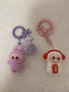 ラブブキーホルダーセット2個