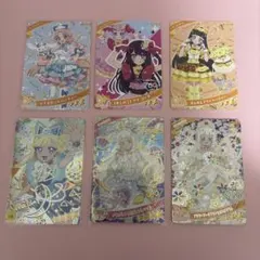 【アイプリカード】まとめ売り 6枚セット キラキラ 星4 星3 サンリオ ラメ