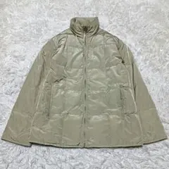 マックスマーラ　ダウンジャケット　コート　グースダウン　ベージュ　40