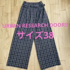 アーバンリサーチドアーズ ワイドフレアパンツ サイズ38