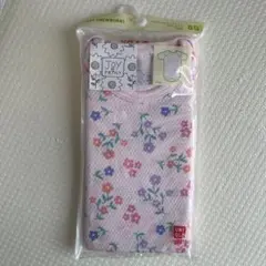 UNIQLO 花柄ベビー肌着 80