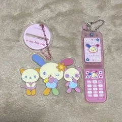 ウサハナ アクリルキーホルダー　アクリルスタンドアクセサリー 2種セット