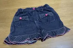 120cm フリル付きショートパンツ