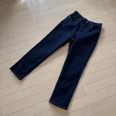 GU ストレートデニムパンツ