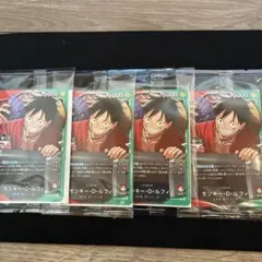 ワンピース 一番くじ プロモカード 4枚＋おまけアクリルスタンド/雑貨