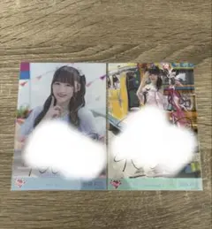 ＝LOVE 音嶋莉沙直筆 2枚セットナツマトペ