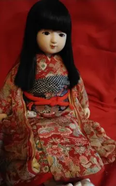 市松人形　難あり　お着物&お帽子&長襦袢　42㎝位の子向き 市松人形 難あり お着物&お帽子&長襦袢 42㎝位の子向き 市松人形