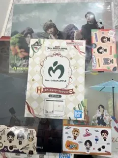 Mrs. GREEN APPLE 一番くじ クリアファイル レターセット