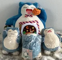 ポケモン カビゴン ぬいぐるみ 4点セットのサムネイル