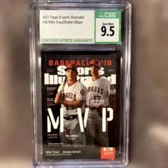 CSG 9.5 大谷翔平 トラウト 2021 スポイラー表紙 MVP #36 - メルカリ