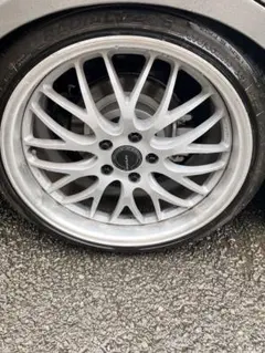 希少WORK GNOSIS GH2 19インチアルミホイール 25年製タイヤ4本