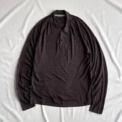 00s TED BAKER border silk cashmere poloのサムネイル