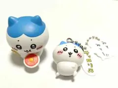 ハチワレ フィギュア キーホルダー2点まとめ売り