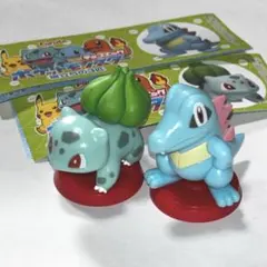 フシギダネ ワニノコ チョコエッグ フィギュア セット