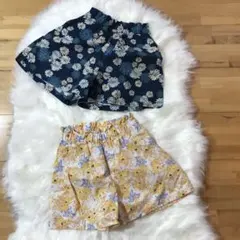 Paul&JOE UNIQLO パンツ　110 2枚　まとめ　花柄