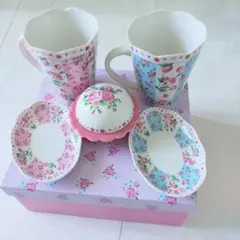 5点セット マグカップ 皿 小鉢