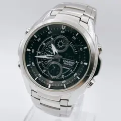 ステンレス美品CASIO EDIFICE EFA-116 電池新品 動作〇程度◎ - メルカリ