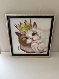 犬の絵画 アート作品 額縁付きA4サイズ - メルカリ