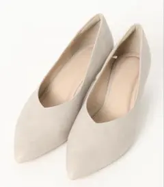 新品♡GLOBAL WORK 3.5cmヒール らくっション ローヒールパンプス