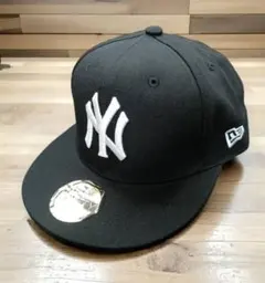 k*u様 ニューヨーク・ヤンキース キャップ 黒 7 3/8