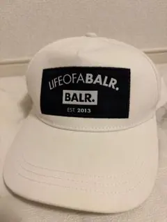 BALR.｜ボーラー｜ベースボールキャップ｜帽子｜ホワイト白｜