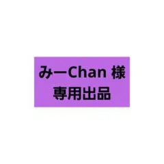 みーChan 様 専用出品