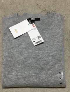 ユニクロ カシミヤ グレー