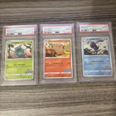 PSA10 3連番 ゲッコウガ フシギダネ ウインディ イラストレーション