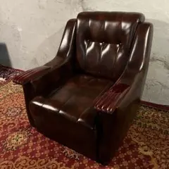 たのメル便送料込み☆昭和レトロ　花柄　ソファ　スペースエイジ 昭和レトロ 花柄 1人掛け ソファー モダン 椅子 総柄 大柄 - メルカリ