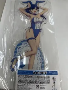 鶴河秋水 特大アクリルスタンド DMMスクラッチ 女神のカフェテラス 鶴 