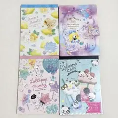 平成 メモ帳 4点セット 香り付き 水に溶けるメモ