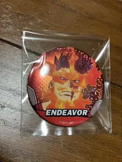 僕のヒーローアカデミア　缶バッジ　エンデヴァー