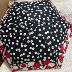 because ビコーズ　雨傘　花柄　黒　白　赤のサムネイル