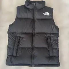THE NORTH FACE ブラックダウンベスト美品140 ユニセックス
